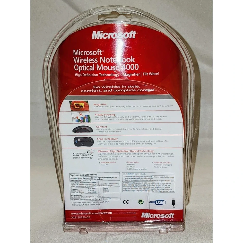 Microsoft wireless notebook